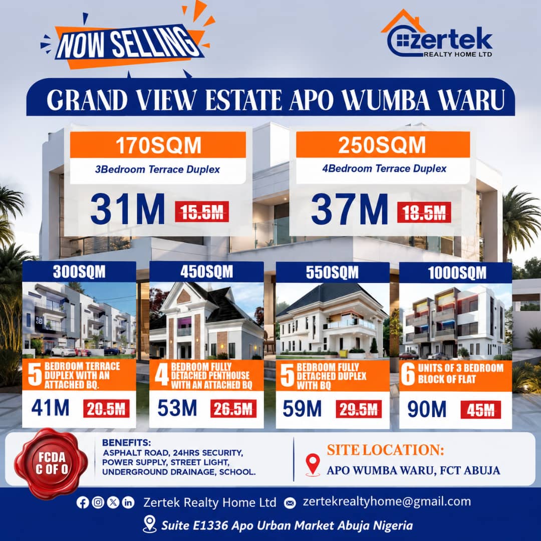 4-Bed Terrace Duplex
